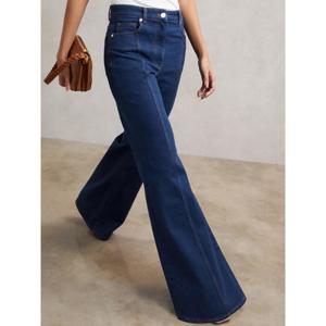 REISS June Flared Seam-Detail Jeans